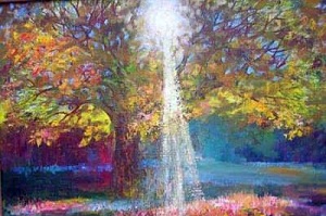 Земля в солнечных лучах zemlja