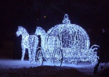 сказка, карета, ночь, звезды, фантазия nochnajaskazka